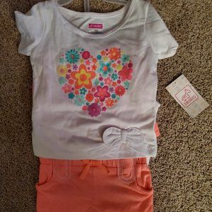 3 Baby Girl Outfits 12,M